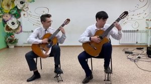 КУБИНСКИЙ ТАНЕЦ - гитарный дуэт МЛАДЕНЕЦ В СКАФАНДРЕ