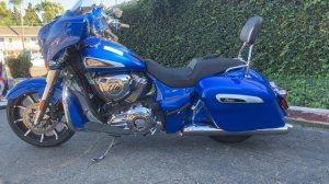 Indian Chieftain Limited 2020 Radar Blue Thunder Stroke 116 ci