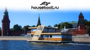 Хаусбот на выставке яхт