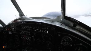 Полет Ан-2 на малой высоте