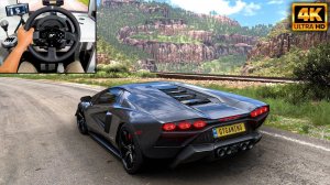 Lamborghini Countach LPI 800-4 ｜ Forza Horizon 5 ｜ Thrustmaster T300RS gameplay