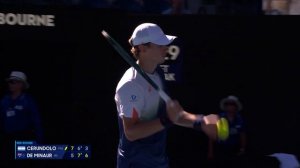 Francisco Cerundolo v Alex de Minaur Highlights | Australian Open 2025 Third Round