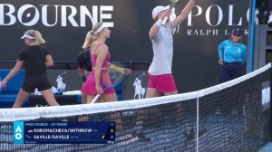 Withrow/Khromacheva v Saville/Saville Highlights | Australian Open 2025 First Round