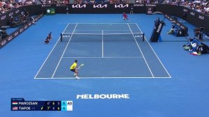 Fabian Marozsan v Frances Tiafoe Highlights | Australian Open 2025 Second Round