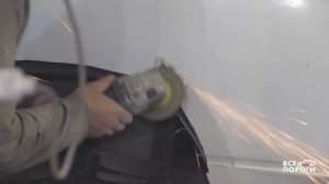 Процесс замены порогов Volkswagen Transporter T3. Все Пороги