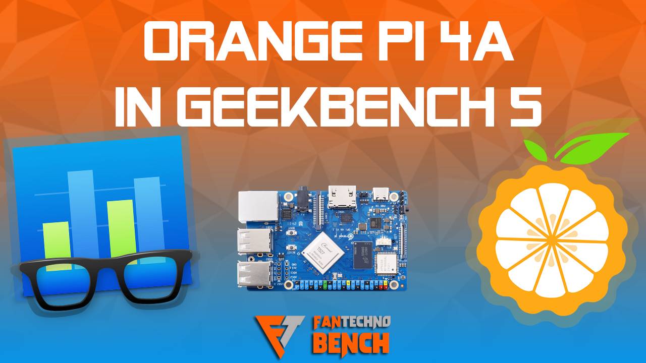 Тестирование одноплатного ПК Orange Pi 4A в Geekbench 5 - Бенчмарк вычислений