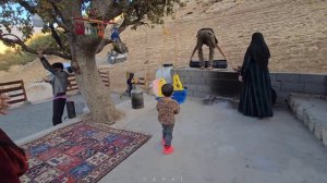 🎨🖼️"Amir and Family: Painting the Farmyard Fence and Farewell Moments"