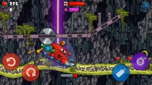 прошёл игру car eats car 2 и БОСС МАМОНТ уровни 34-36