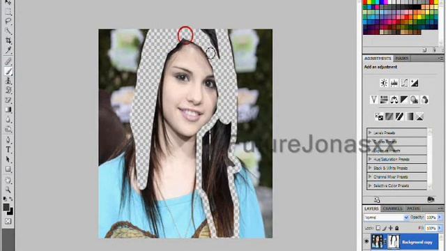 Selena Gomez New BornVampire Transformation (photoshop)