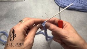 Шнурок вязаный