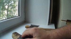 Как намертво насадить топор