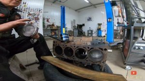 УАЗ /Собираем ДВС 409 /Строим Снегоболотоход "УМКА" на базе Буханка и Газ 66