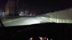 Уличный тест линз MTF  TECHNIK DIVISION 2.5  (6000к) на Лада Веста