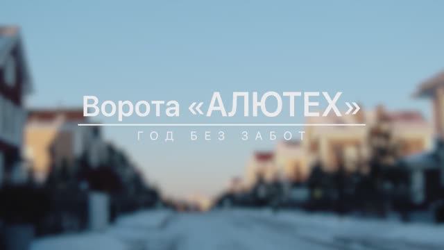 Год без забот: звездная семья рассказывает о преимуществах использования роллет и ворот «АЛЮТЕХ»