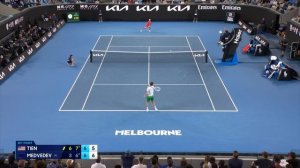 Learner Tien v Daniil Medvedev Highlights | Australian Open 2025 Second Round