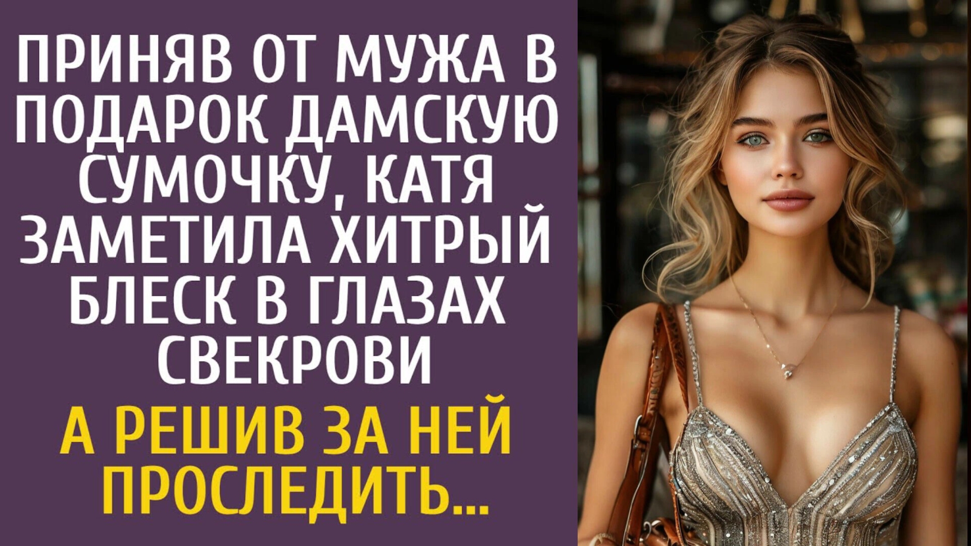 ПРИНЯЛА В ПОДАРОК СУМОЧКУ И ПОЖАЛЕЛА - ГРУСТНАЯ ИСТОРИЯ ИЗ ЖИЗНИ / ИСТОРИИ ИЗ ЖИЗНИ смотреть онлайн