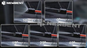 Мойка высокого давления аккумуляторная в кейсе для авто Newbeny, АКБ*2шт, беспроводная портативная