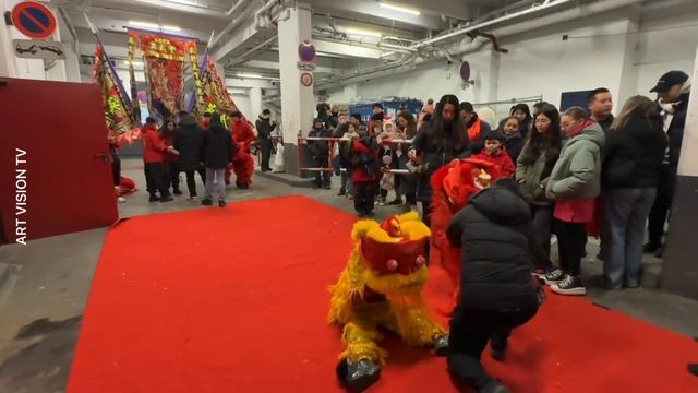 🇫🇷[Paris Event] Такой милый китайский танец маленького льва