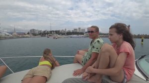 Сочи. Прогулка на Яхте ☼ Купание в Море ..