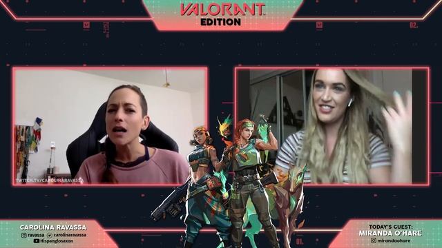 Skye and Raze from Valorant Hang Out on Twitch! смотреть онлайн