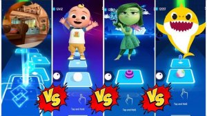 All Video Megamix Oddbods Friends 🆚 Grizzy and The Lemmings 🆚 Inside Out 2 🆚 Baby Shark🎶Who Will Wi