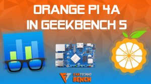 Тестирование одноплатного ПК Orange Pi 4A в Geekbench 5 - Бенчмарк ЦП