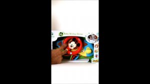 Disney Baby Mickey Driver For Crib or Stroller Boys