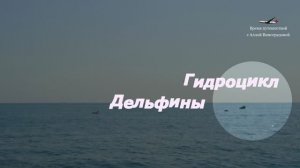 Догонялки / Гидроцикл и дельфины / Чёрное море