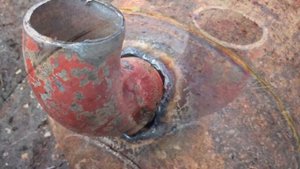 мангал  своими руками  из газового баллона