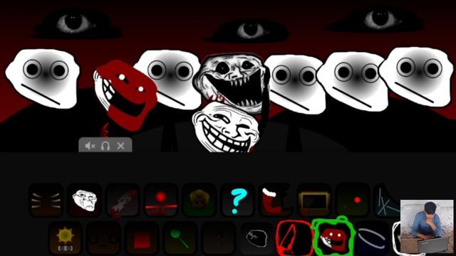 Incredibox Sprunki TROLLFACE Mod смотреть онлайн