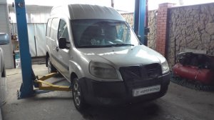 Замена муфты и шестерни пятой передачи на FIAT Doblo Cargo 1,3 Multijet  Фиат Добло 2008