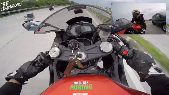 Personal Top Speed 206km/h! Nyobain Dream Spec 636 | Kawasaki Ninja ZX-636 R смотреть онлайн