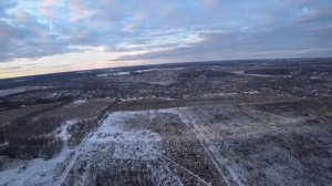 ПОЛЁТ НА МОТОПАРАПЛАНЕ ЗИМОЙ