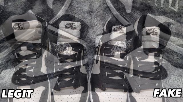 AIR JORDAN 1 HIGH 85 BLACK & WHITE | LEGIT VS FAKE - DETAILED COMPARISON