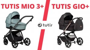 Сравнение моделей колясок TUTIS MIO 3 + и TUTIS GIO +, смотрите первыми!