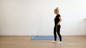 Прыжки на скакалке крестом назад