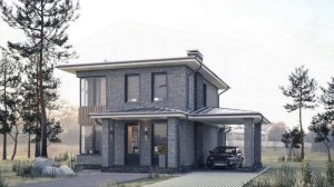 Современные дома малой площади, проект «Эссен» и «Дален»