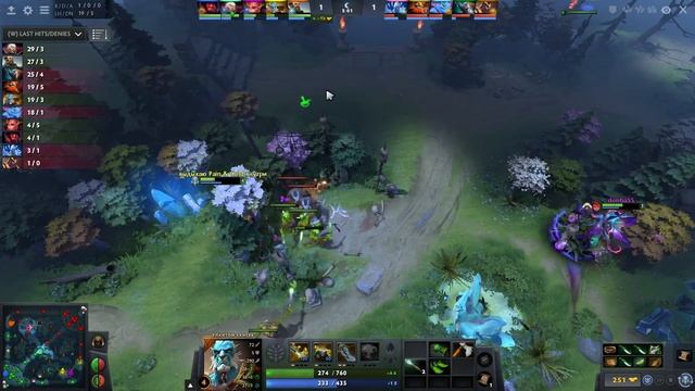 V-Tune Phantom Lancer Safe Lane vs. Mars - Dota 2 Pros Laning смотреть онлайн