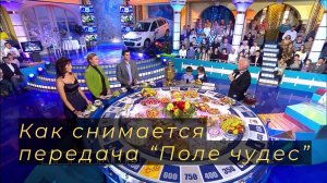 Как снимается легендарная телепередача "Поле чудес". Первый канал, видео со съемок #полечудес