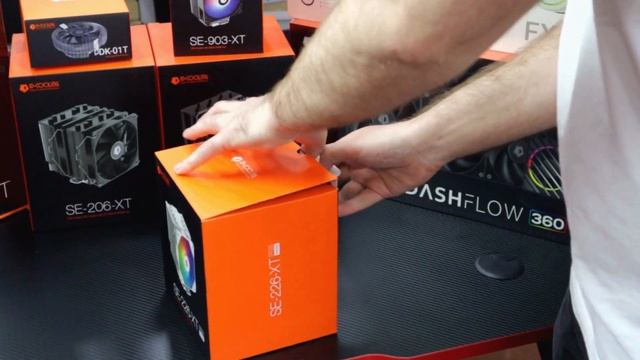 Обзор кулеров для процессоров марки ID Cooling ( часть 3)