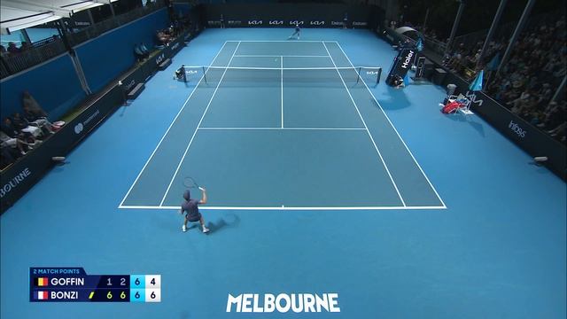 David Goffin v Benjamin Bonzi Highlights | Australian Open 2025 First Round