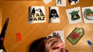 Cutie Pop Diamond Stickers Baby Yoda