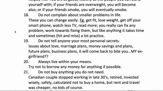 30 COMMANDMENTS; Life lessons: Ancient & Modern to Live By. смотреть онлайн