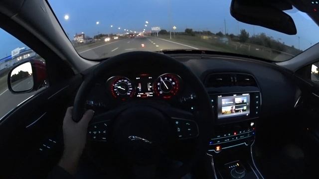 2015 Jaguar XE POV Test Drive