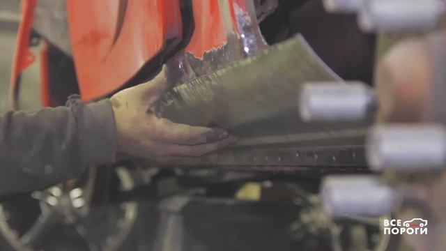 Процесс замены порогов Mitsubishi 3000 GT. Все Пороги