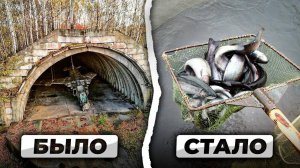 Строим в Бывших Ангарах Рыбную Ферму на 200 ТОНН ФОРЕЛИ! Большой Обзор на РЫБНУЮ ФЕРМУ УЗВ