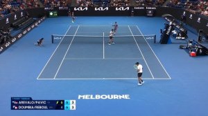 Arevalo/Pavic v Doumbia/Reboul Highlights | Australian Open 2025 Third Round