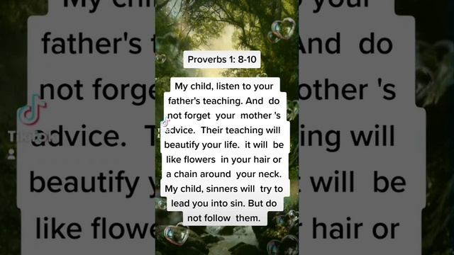 Proverbs 1:8-10 #bible #scripture# смотреть онлайн