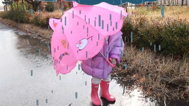 Kids Songs and Nursery Rhymes | Rain song  Rain rain go away song for kids-LillyToyTV