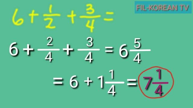 HOW TO ADD WHOLE NUMBERS AND FRACTIONS WITH UNLIKE DENOMINATORS смотреть онлайн